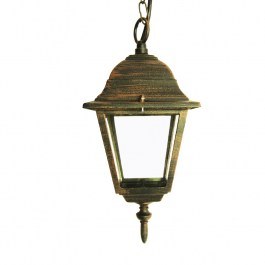 Φωτιστικό Οροφής Κρεμαστό HI6045R Rust Aca RUST