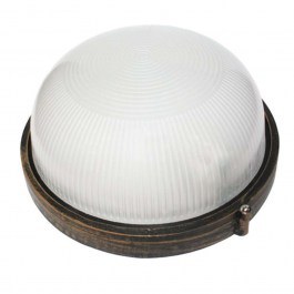 Ceiling - Wall Light HI5012R Ε27 D190 Without Grid Rust Aca RUST