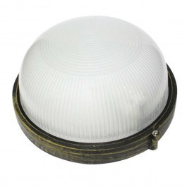 Ceiling - Wall Light HI5012GB Ε27 D190 Without Grid Gold-Black Aca GOLD-BLACK