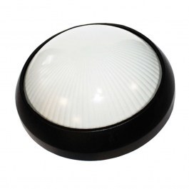 Ceiling - Wall Light HI5042B Ε27 D26 Black Aca BLACK