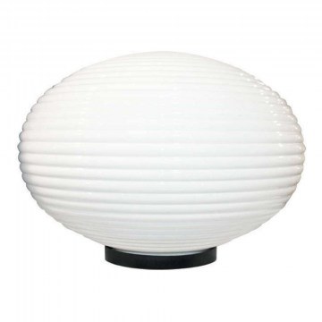Floor Lamp AC.1837SO 1/Ε27 Oval With Base D32 White Aca