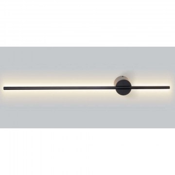 Φωτιστικό Τοίxου - Απλίκα Avenue ZM16LEDW80BK 15W Led 7,5x8x80cm Black Aca