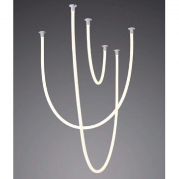 Ceiling Lamp Jungle ZM42LEDP240 60W Led 240cm 170cm 100cm White Aca