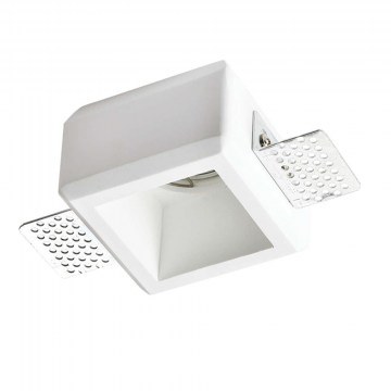 Ceiling Light - Spot Recessed Trimless Josie G90281C Square GU10 White Aca