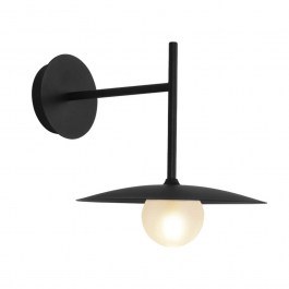 Wall Lamp Afinar OD94451WB 1xG9 Sandblasting 25Χ28Χ32cm Black Aca BLACK