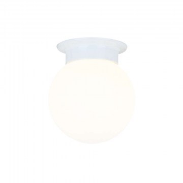 Wall Lamp Capri SU0608WW 1ΧE27 D15cm 17cm White Aca