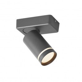 Φωτιστικό Οροφής - Σποτ Divino RA3631SGY 1xGU10 12x7x13,5cm Grey Aca GREY
