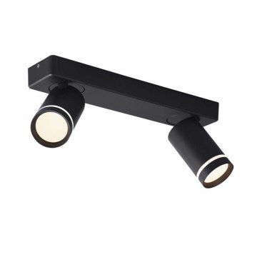 Ceiling Light - Spot Divino RA3632SBK 2XGU10 32X7X13,5cm Black Aca
