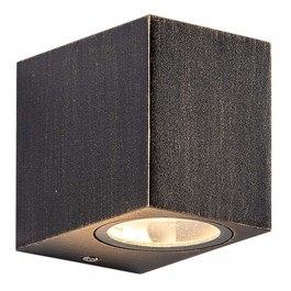 Wall Lamp - Sconce LG2203GU10GB 6,8x9,2cm 1xGU10 35W IP65 Black-Gold Aca BLACK-GOLD