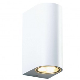 Wall Lamp - Sconce SL8211GU10W 5,8x15cm 2xGU10 3W IP65 White Aca WHITE