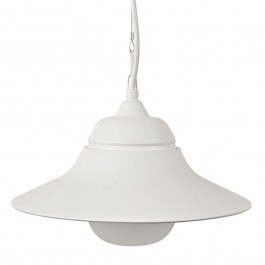 Ceiling Lamp Outdoor JULIE1PWH D34cm 1xE27 IP44 White Aca WHITE