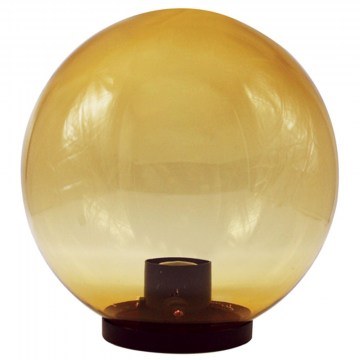 Outdoor Floor Lamp Ball AC.3532F D30cm 1xE27 IP45 Black-Honey Aca