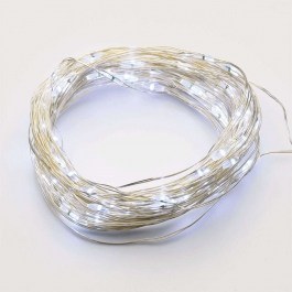 Christmas Lights Series 300 Led X01300212 30m+3m With 8 Programs 7,2W White-Silver Aca WHITE-SILVER