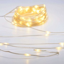 Χριστουγεννιάτικα Λαμπάκια Σειρά 100 Led Skin Line X0410011261 10m Με 8 Προγράμματα 2,4W Clear Aca CLEAR