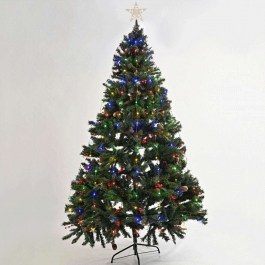 Octopus Christmas Lights 190 Led Star X041903525 10x180cm/5cm With 8 Programs  RGB Multi Aca MULTI