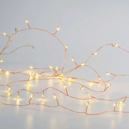 Χριστουγεννιάτικα Λαμπάκια Σειρά 300 Led X063001277 3m+3m 6W Με 8 Προγράμματα Bronze Aca BRONZE
