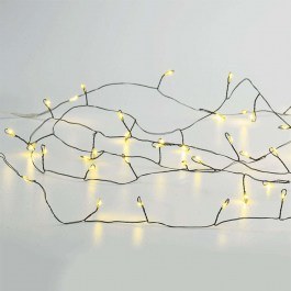 Χριστουγεννιάτικα Λαμπάκια Σειρά 300 Led X063001477 3m+3m 6W Με 8 Προγράμματα Black Aca BLACK