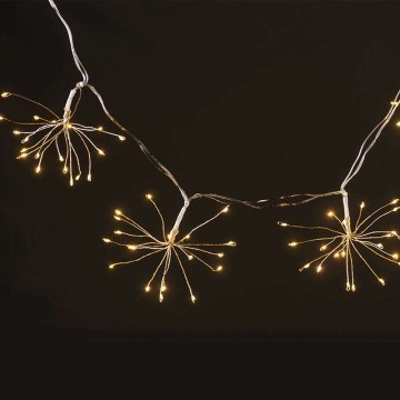 Christmas Lights Series 300 Led X073001423 4,2+1m 3,6W Silver Aca