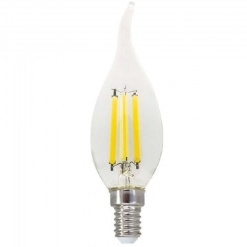 Lamp Led FLAM6NWTIP E14 6W 4000K 770lm Clear Aca
