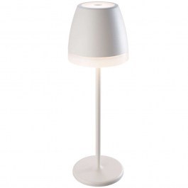 Rechargeable Table Lamp Adria LG2193W-400 D11x38cm Dim Led 150lm 2W 3000K White Aca WHITE