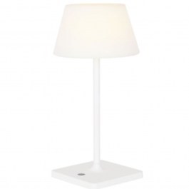 Rechargeable Table Lamp Pola LG2050W-400 D15x38,5cm Dim Led 170lm 2W 3000K Sand White Aca WHITE-SAND