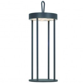 Rechargeable Table Lamp LG5819G-400 Led 240lm 3W 3000K Grey Aca GREY