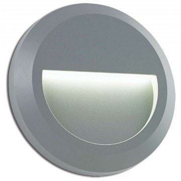 Wall Lamp - Sconce SLIM02N D15x2,7cm Led 100lm 1,5W 3000K Grey Aca