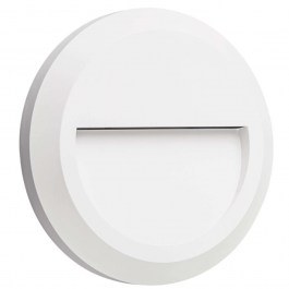 Wall Lamp - Sconce SLIM02NW D15x2,7cm Led 100lm 1,5W 3000K White Aca WHITE