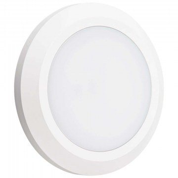 Wall Lamp - Sconce SLIM01NW D15x2,8cm Led 310lm 4W 3000K White Aca