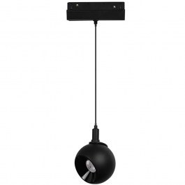 Φωτιστικό Κρεμαστό Μαγνητικής Ράγας IONAP1240B Φ10x100cm Led 1050lm 12W 4000K Black Aca BLACK