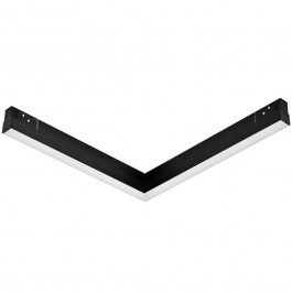 Magnetic Rail Corner Lamp LUCCA902040B 32,2x30,7cm Led 1750lm 20W 4000K Black Aca BLACK
