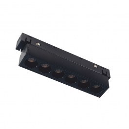 Linear Light Magnetic Rail MEYE630B 11,2cm Led 500lm 6W 3000K Black Aca BLACK