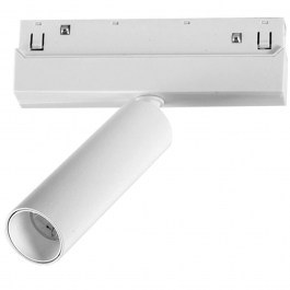 Σποτ Μαγνητικής Ράγας Μini HUBEM830W Φ3x11cm Led 800lm 8W 3000K White Aca WHITE