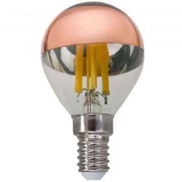 Lamp Led BOVA5WWDIMRG Dim E14 620lm 5W 2700K Clear-Bronze Aca
