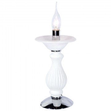 Φωτιστικό Επιτραπέζιο CX1017T Φ15x30cm 1xE14 40W White Aca