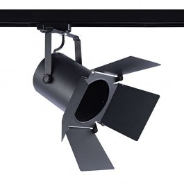 Φωτιστικό Ράγας 4 Καλωδίων 238TLB4W 30,5x18,5x30,5cm 1xE27 Black Aca BLACK