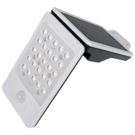 Solar Wall Lamp With Sensor ELISA2W 8x14,1cm Led 200lm 2W 4000K White Aca WHITE