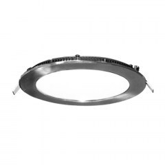 Πάνελ Χωνευτό Delfi Led Slim DELFI2660RNM Φ30cm 26W 6000K Nickel Aca