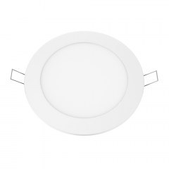 Πάνελ Χωνευτό Penu Led PENU1230RW Φ17cm 12W 3000K White Aca