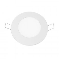 Πάνελ Χωνευτό Penu Led PENU630RW Φ11,9cm 6W 3000K White Aca