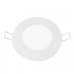Πάνελ Χωνευτό Penu Led PENU640RW Φ11,9cm 6W 4000K White Aca