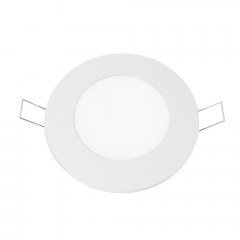 Πάνελ Χωνευτό Penu Led PENU665RW Φ11,9cm 6W 6500K White Aca