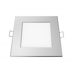 Πάνελ Χωνευτό Penu Led PENU665SNM 11,8x11,8cm 6W 6500K Nickel Aca
