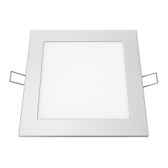 Πάνελ Χωνευτό Plato Led Slim PLATO1240SNM 12W 4000K Silver Aca