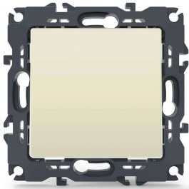 Wall Switch For Lighting Control Aller Retour Recessed Prime 1000110102 10AX 250VAC Ivory Aca IVORY