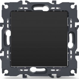 Wall Switch For Lighting Control Simple Recessed Prime 1000110005 10AX 250VAC Anthracite Aca ANTHRACITE