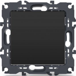 Wall Switch Push Button Simple Recessed Prime 1000112305 10A 250VAC Anthracite Aca ANTHRACITE