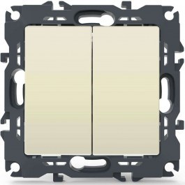 Wall Switch For Lighting Control Recessed Prime 1000110202 10AX 250VAC Ivory Aca IVORY