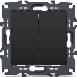 Wall Switch For Lighting Control Recessed Prime 1000110205 10AX 250VAC Anthracite Aca ANTHRACITE