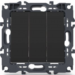 Wall Switch For Lighting Control Simple Recessed Prime 1000110505 10AX 250VAC Anthracite Aca ANTHRACITE